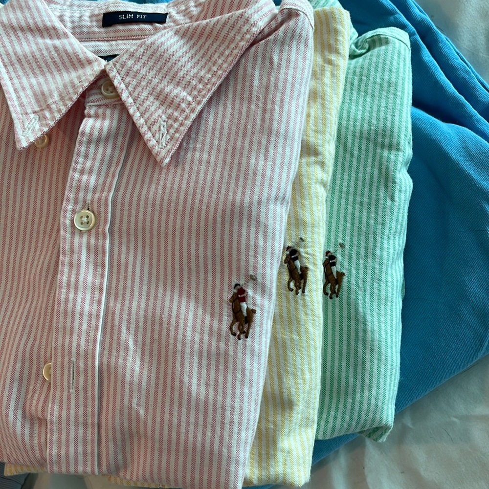ralph lauren button down shirts